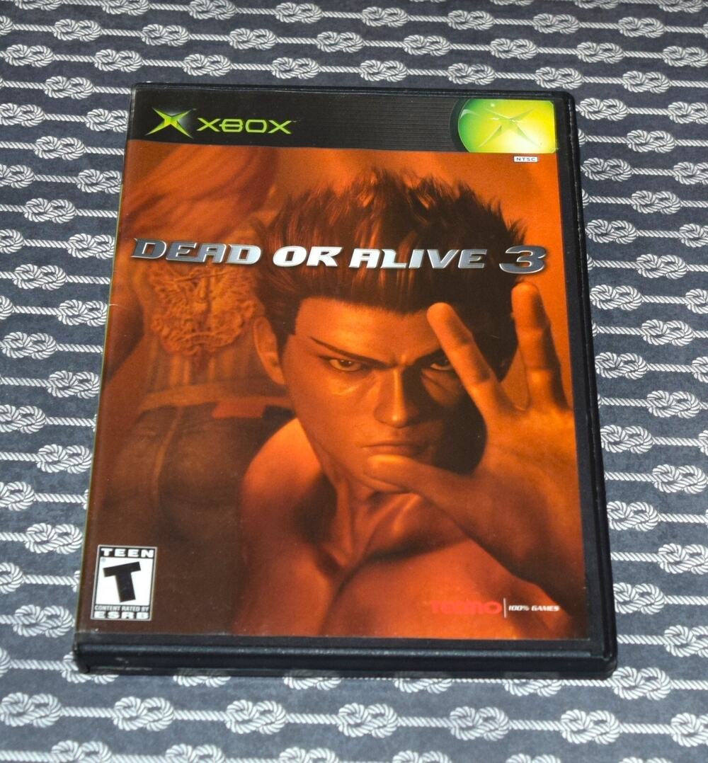 Dead or Alive 3 - Microsoft XBOX - Complete w/ reg card CIB - TESTED